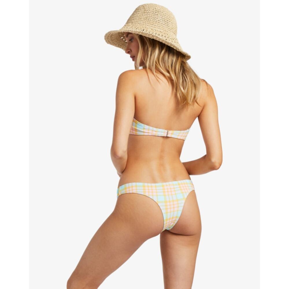 NWT Billabong Check Please Cocoa Bikini Bottoms Women’s Size XL/14 - Picture 2 of 5